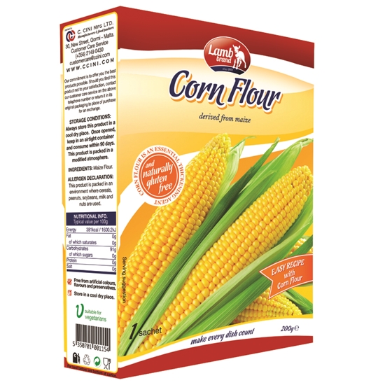 Picture of LAMB BRAND CORNFLOUR 200GR